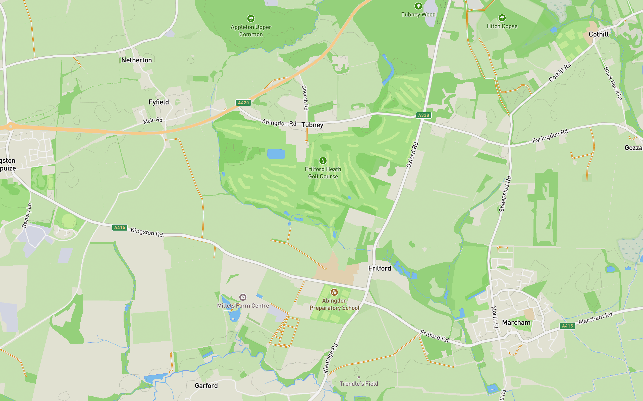 Frilford Heath Golf Course