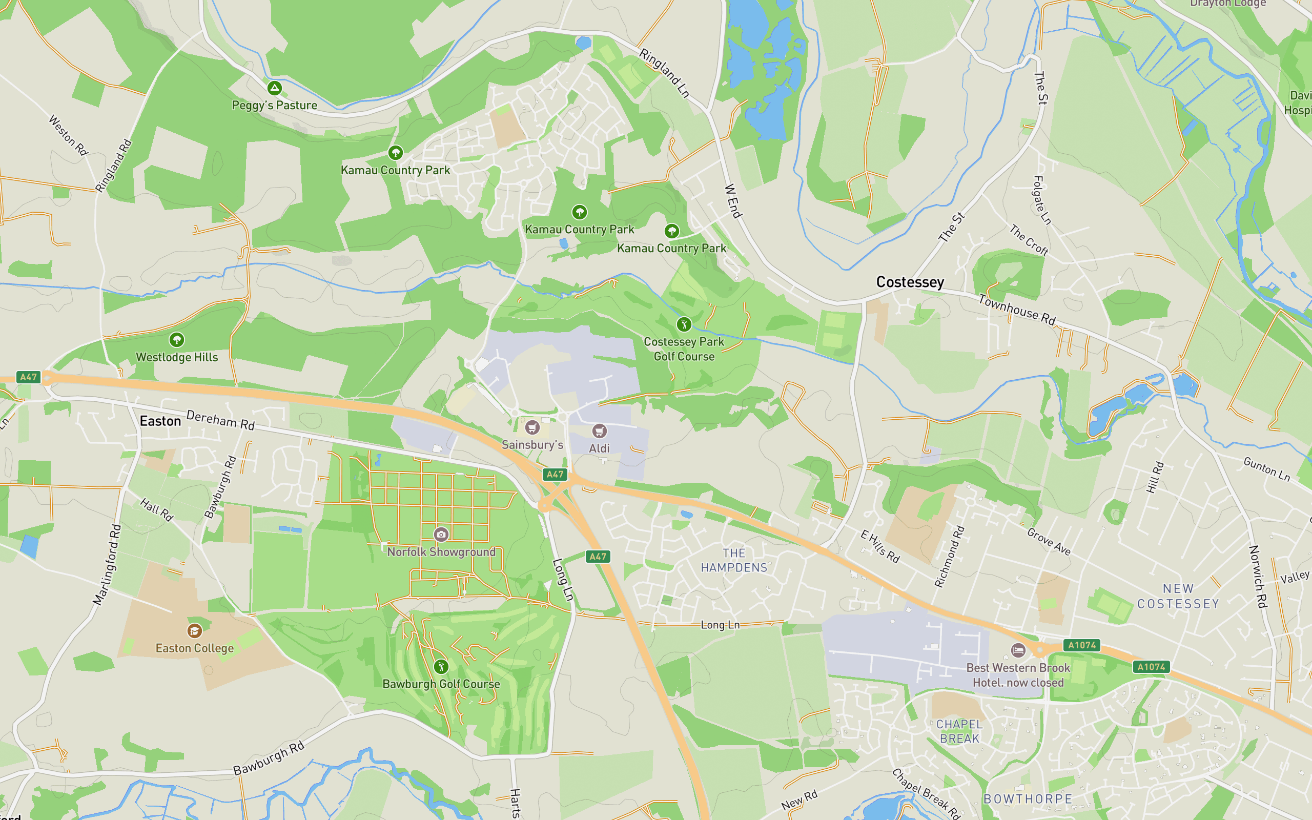 Costessey Park Golf Course