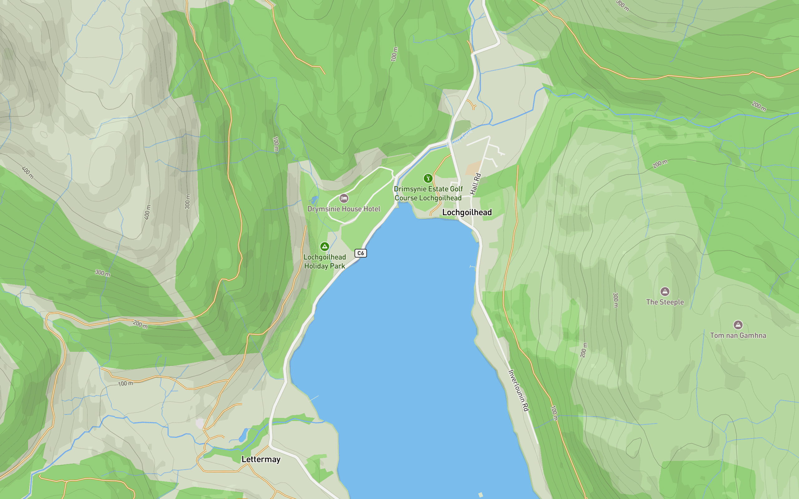 Drimsynie Estate Golf Course Lochgoilhead
