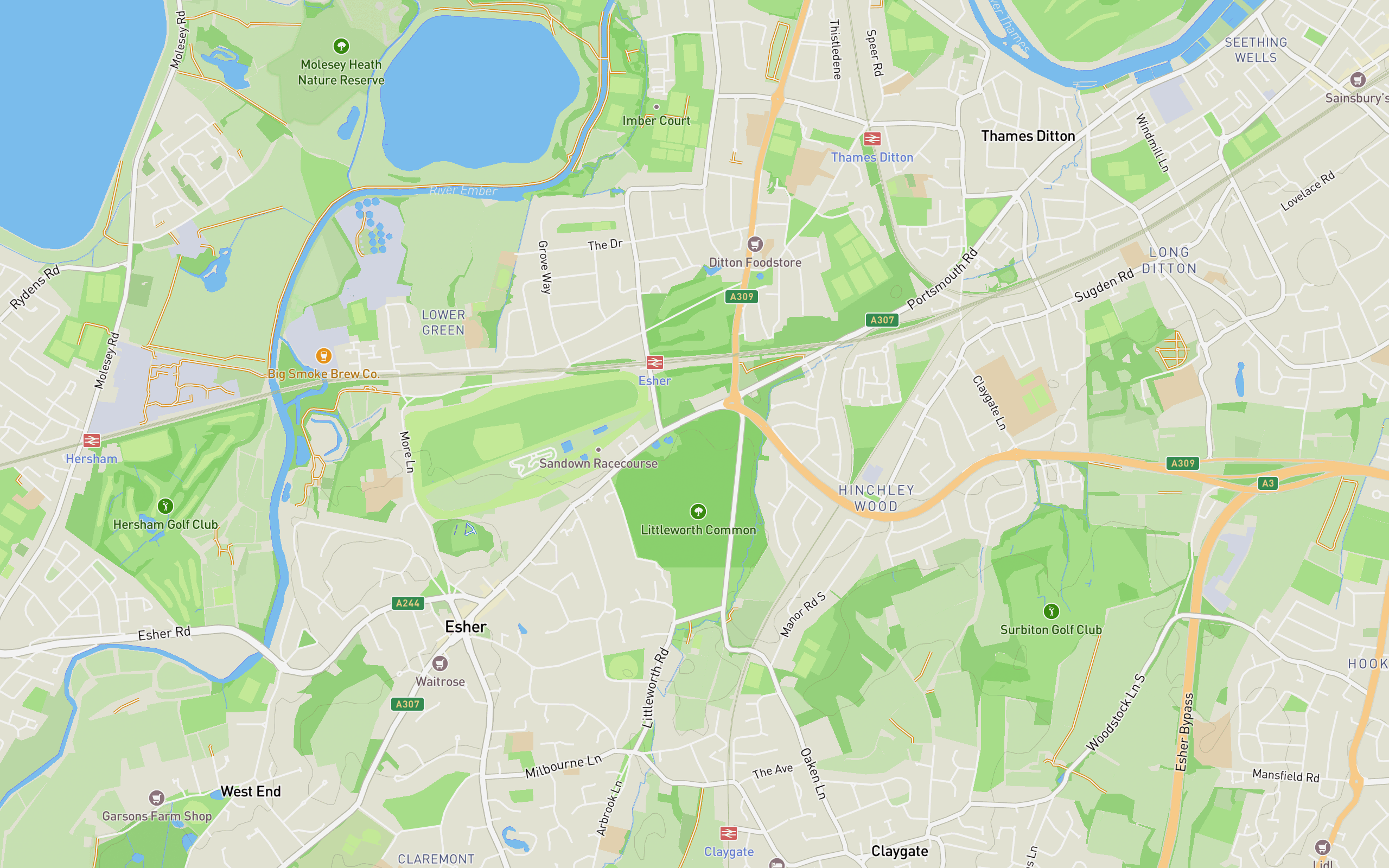 Thames Ditton and Esher Golf Club