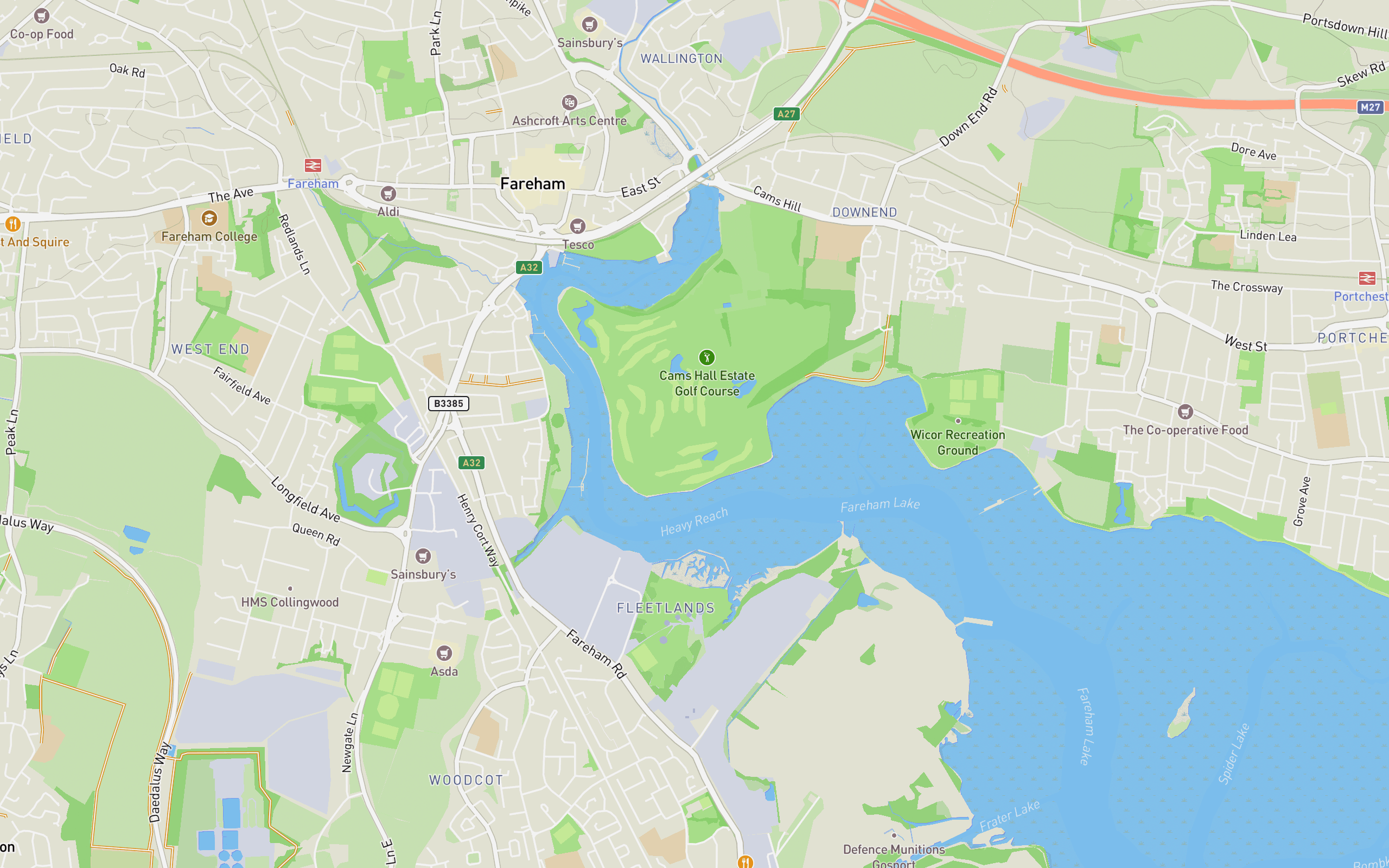 Cams Hall Estate Golf Course