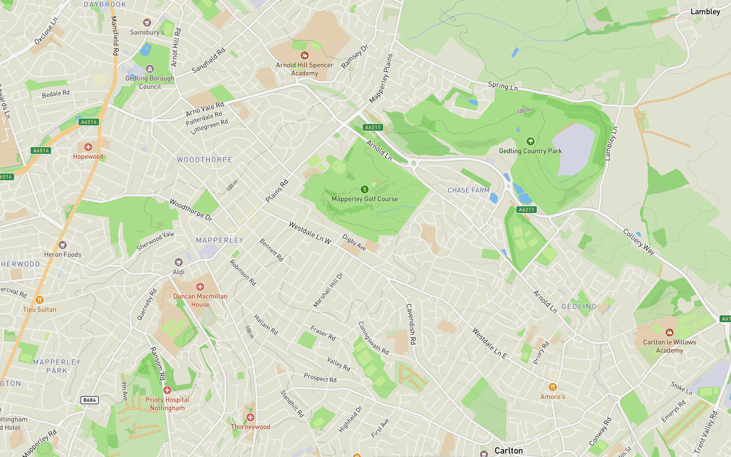 Mapperley Golf Course