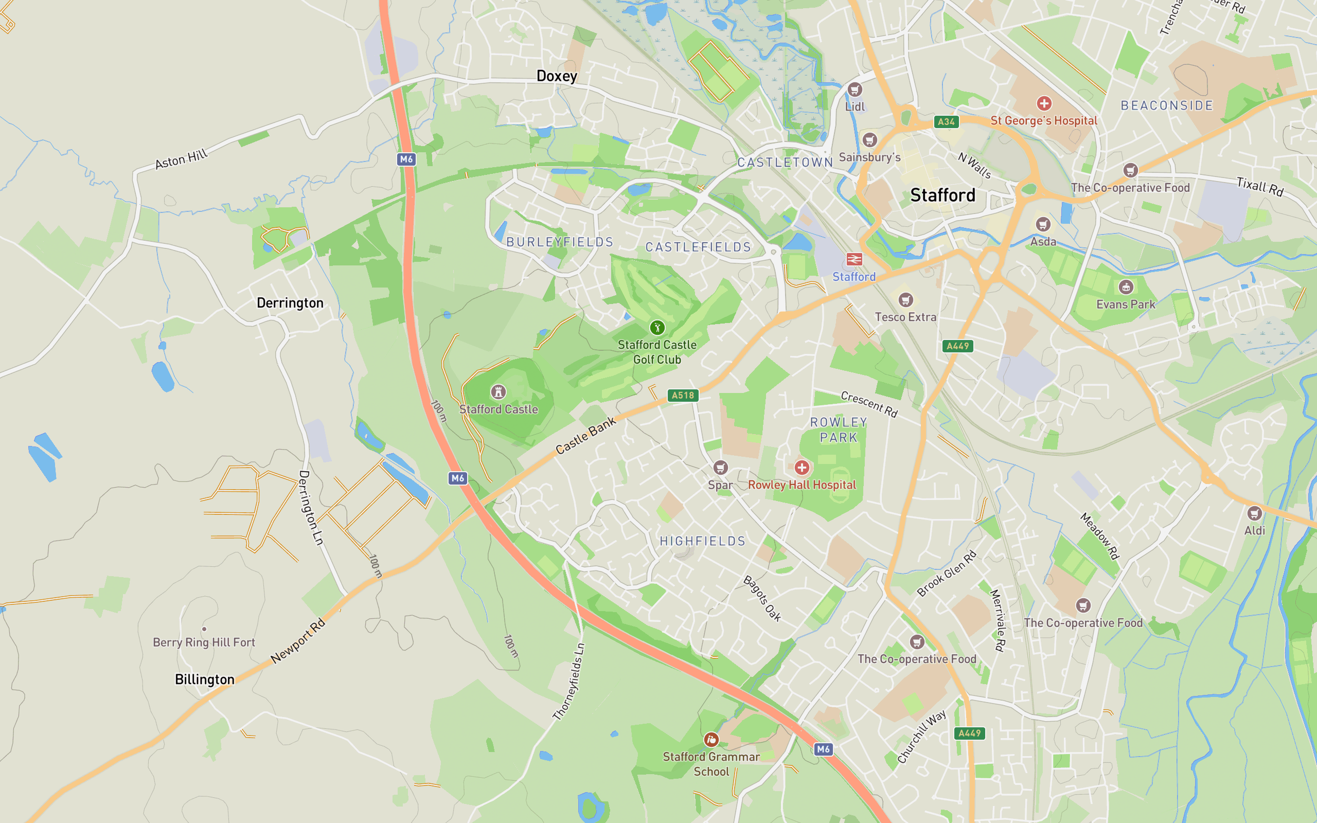Stafford Castle Golf Club